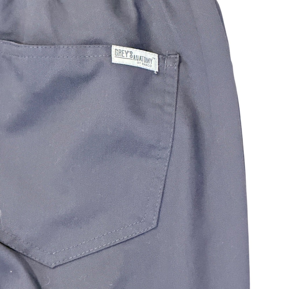 Greys Anatomy Scrub Pants Womens XS Navy Blue Rayon Blend Straight Leg NWT Work